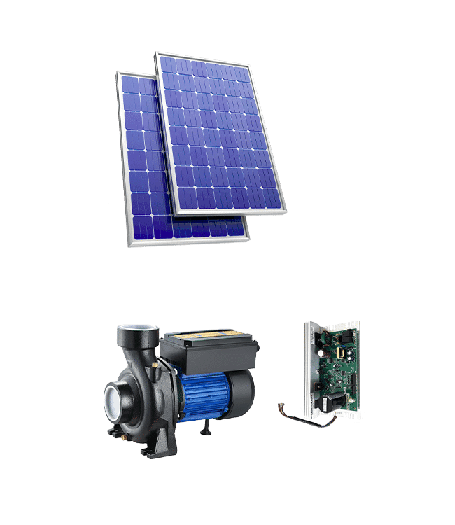 Monoblock Brushless Surface Solar Pump MPIBW60/16-280/2200