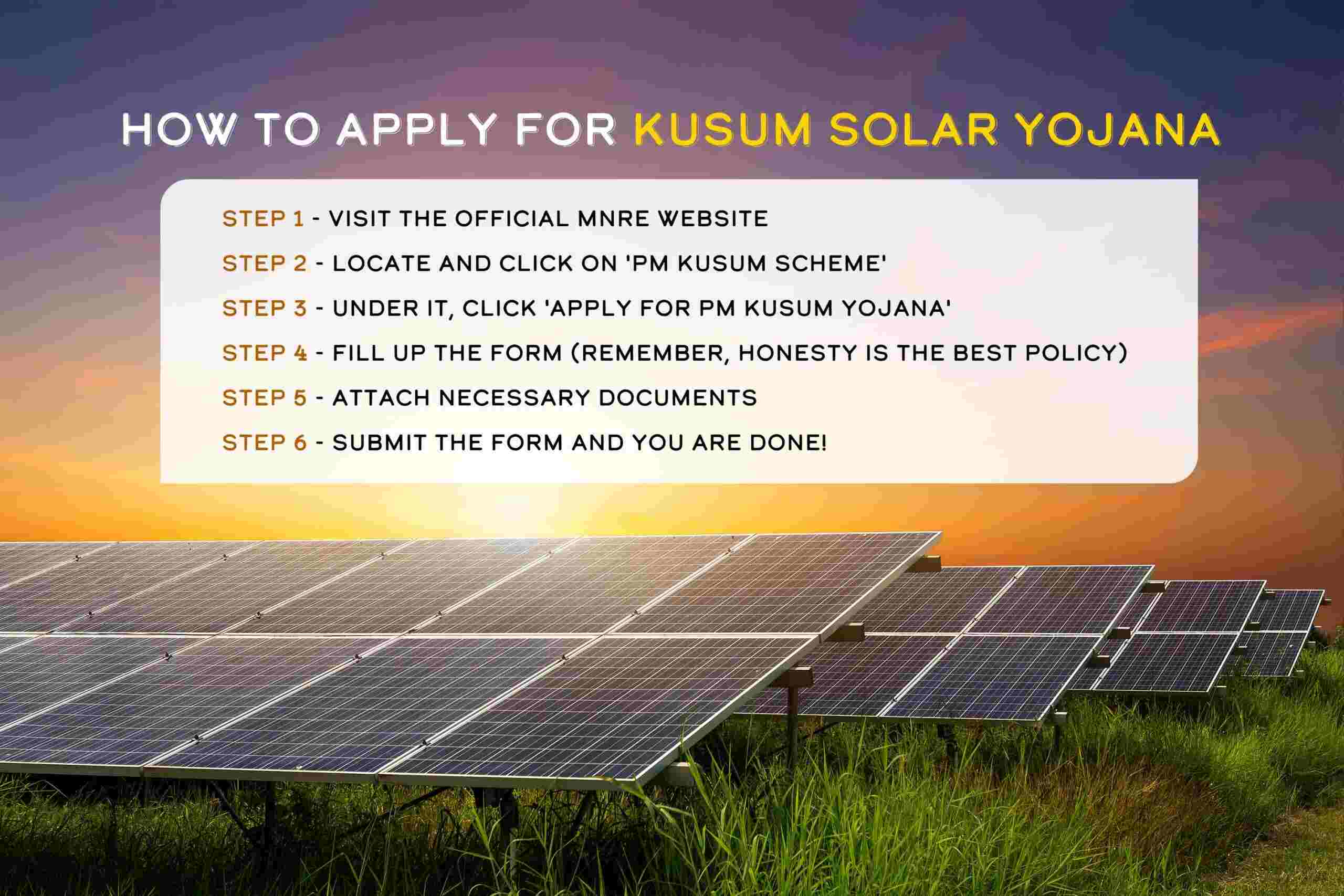 PM KUSUM Solar Pump Yojana