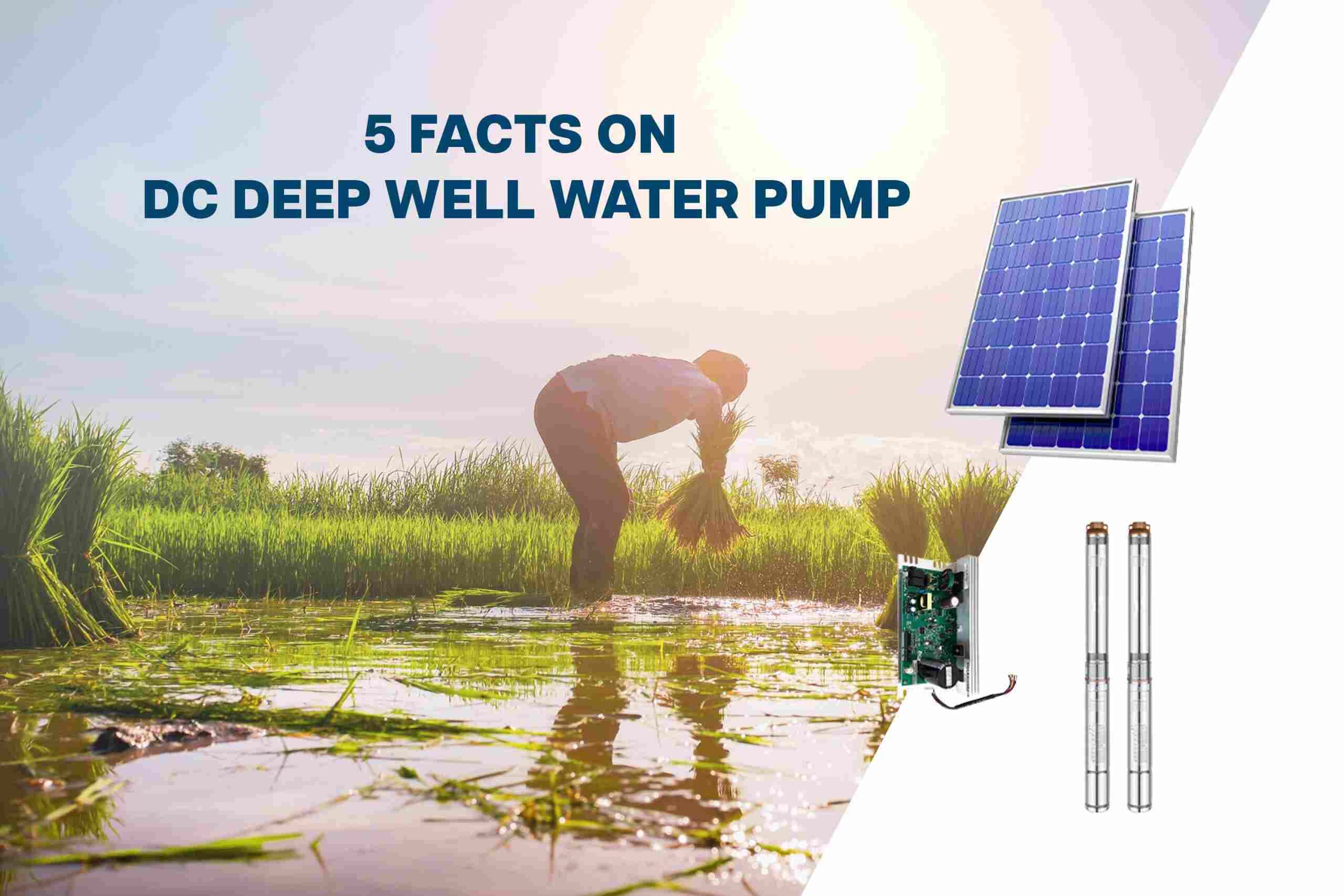 5 Facts on DC Deep Well Water Pump