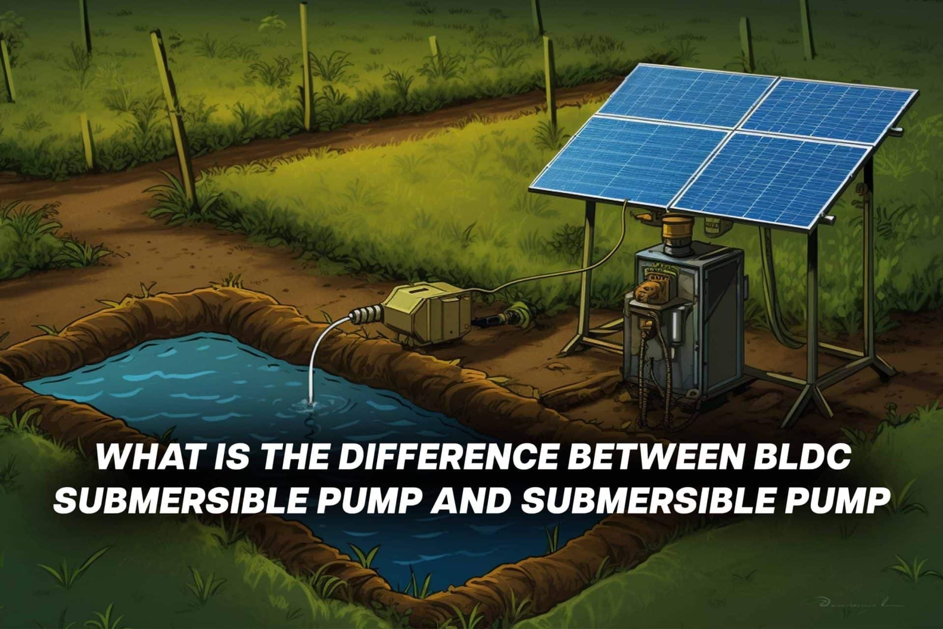 Bldc Submersible Pump, Submersible Pump