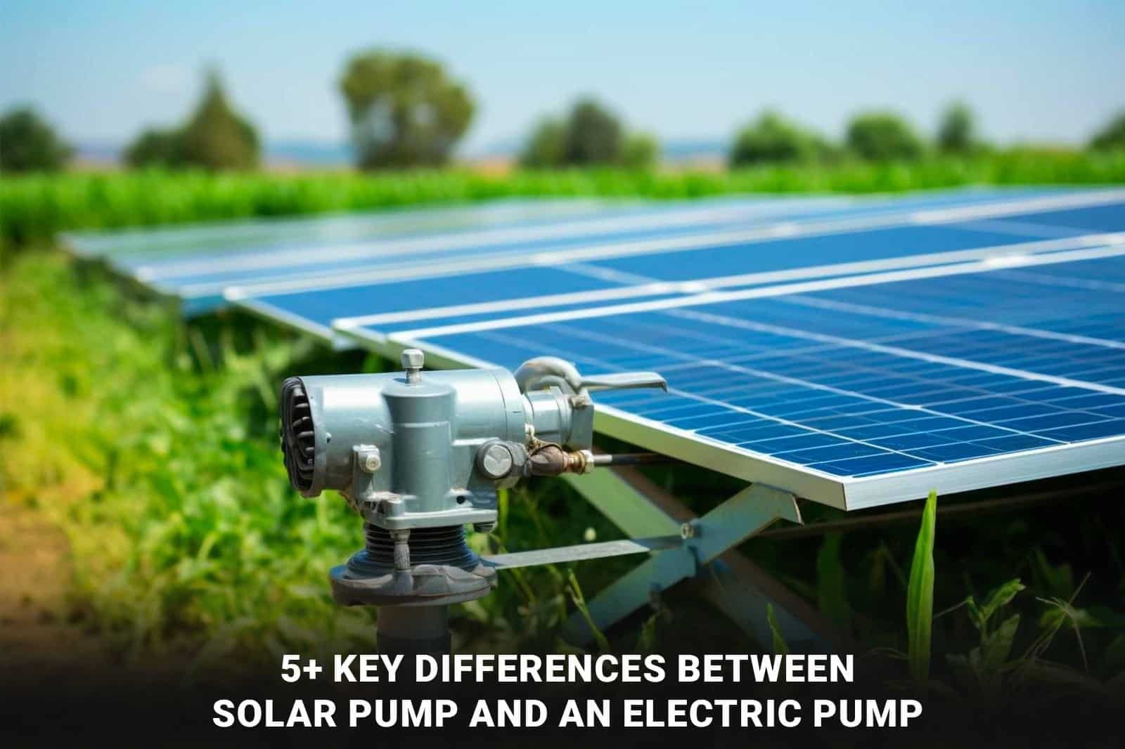 Solar Pump, Electric Pump