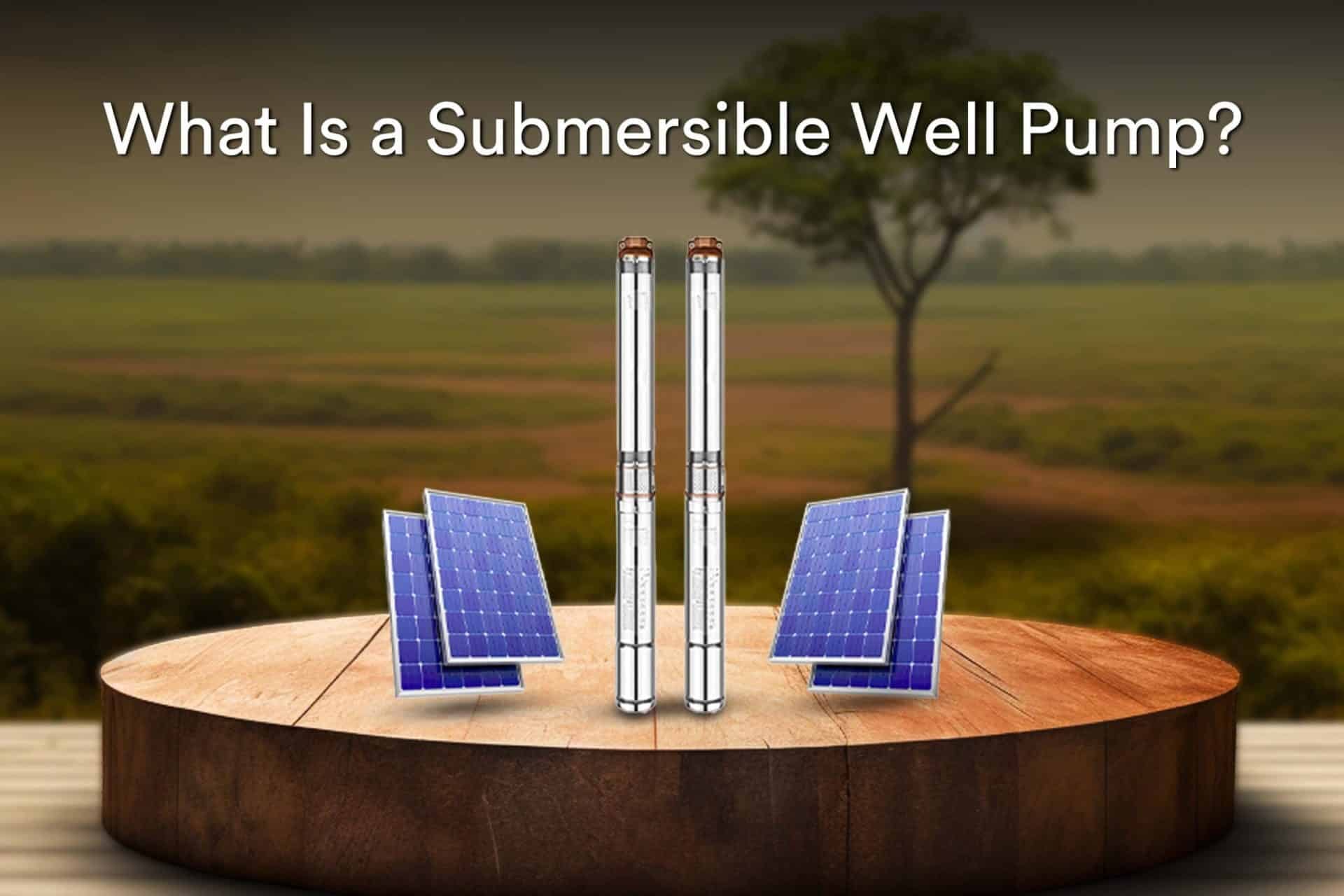 What is a Submersible Well Pump