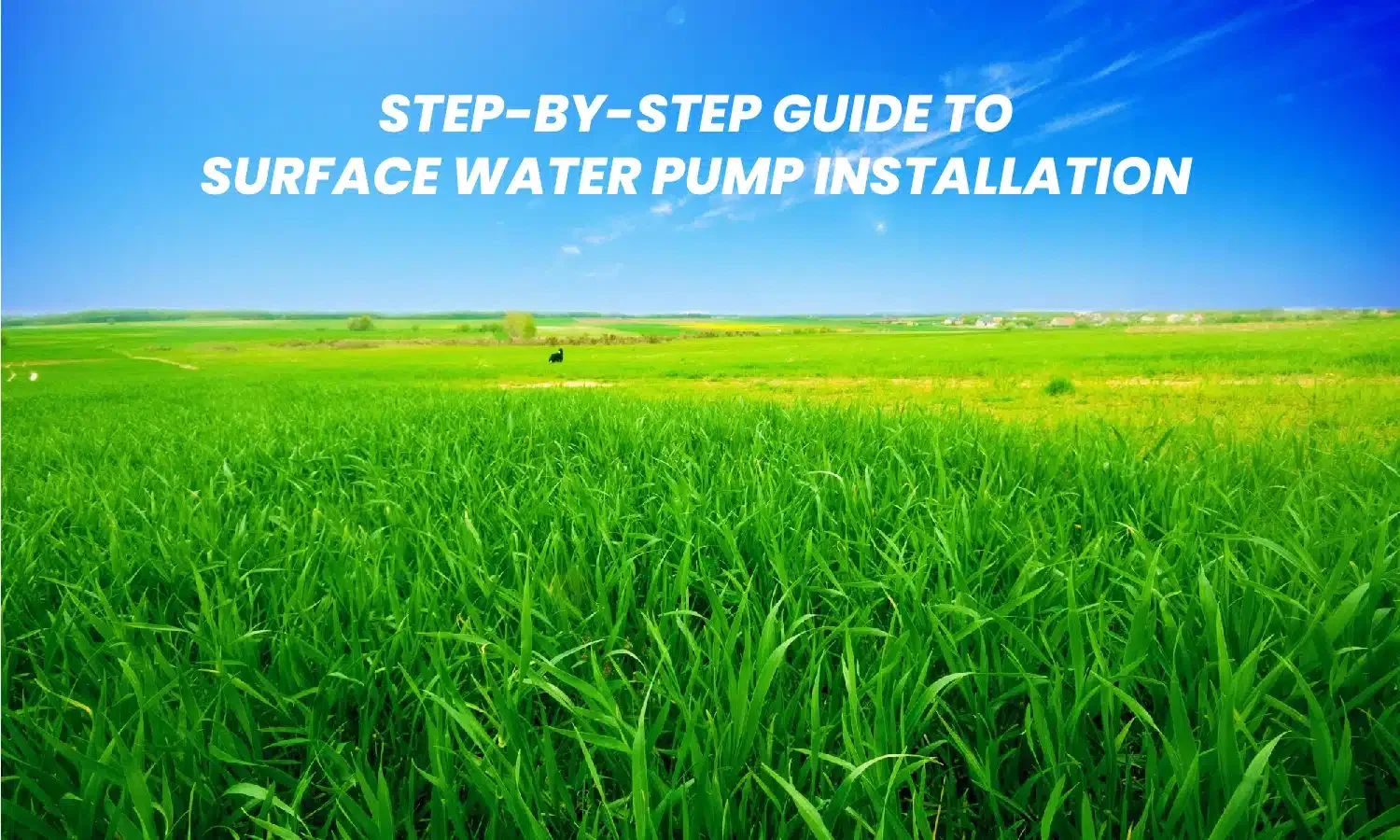 Step-By-Step Guide to Surface Water Pump Installation