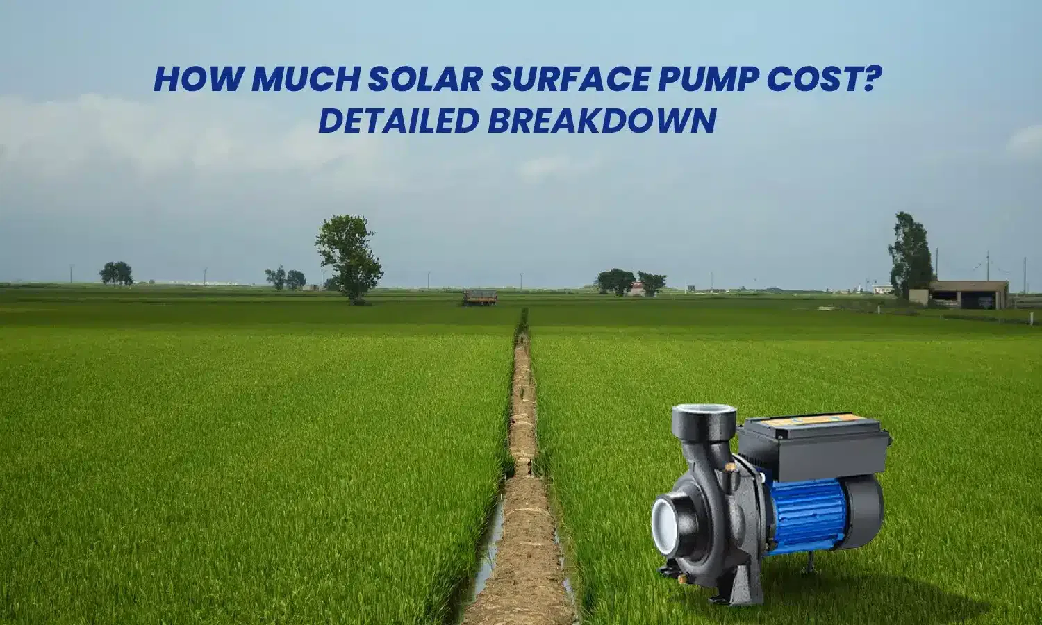 How Much Does a Solar Surface Pump Cost? Detailed Breakdown