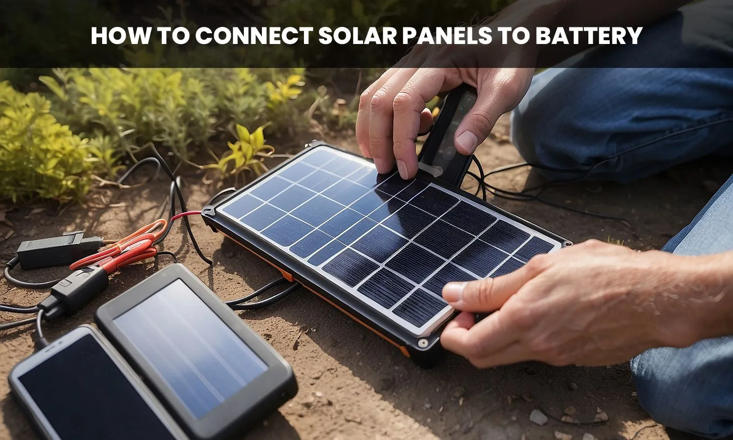 How to Connect Solar Panels to Battery