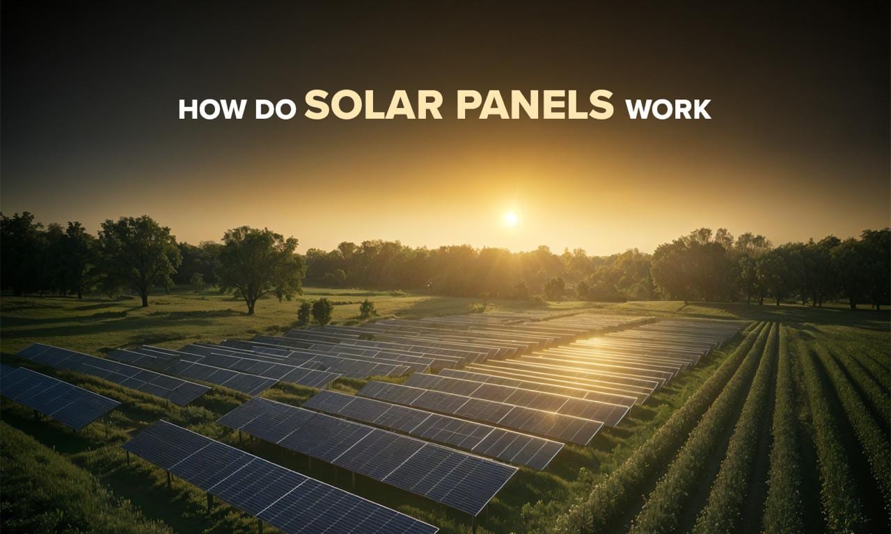 How do solar panels work
