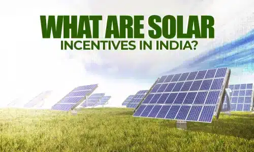 solar incentives in India