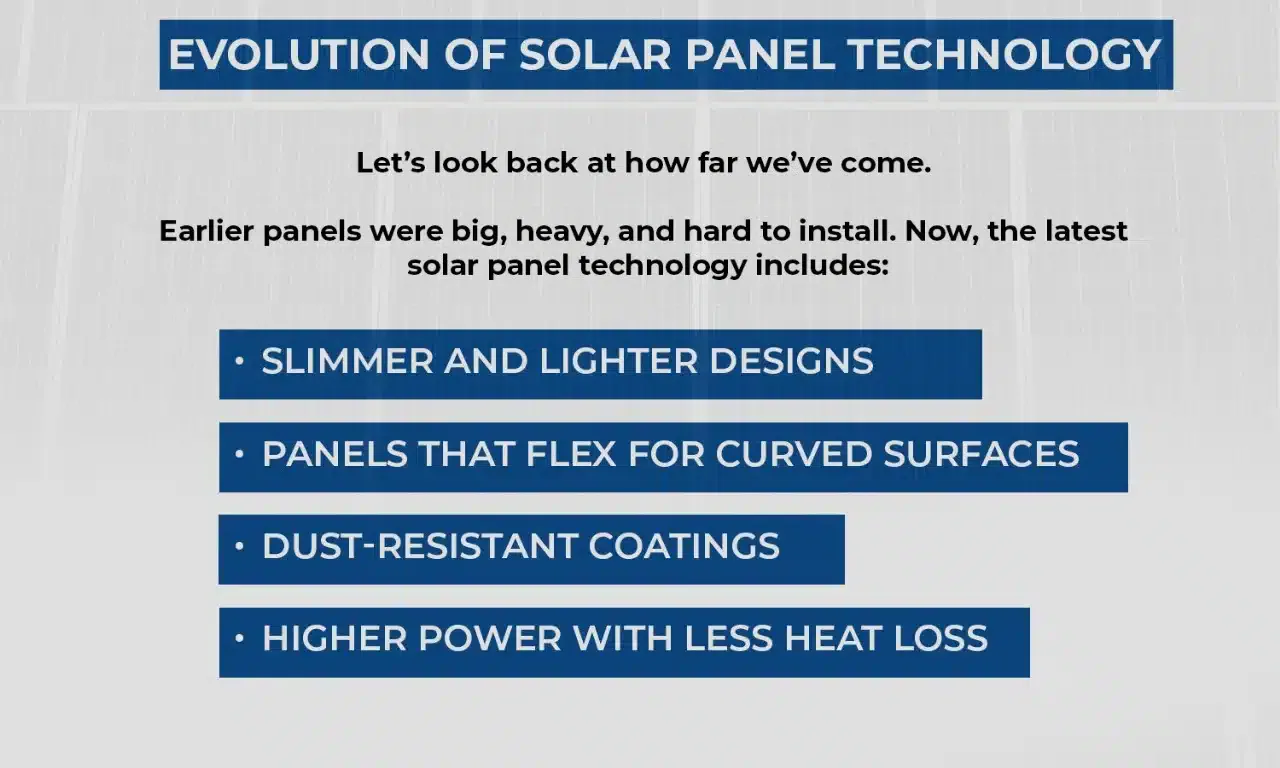 New technology for solar panels