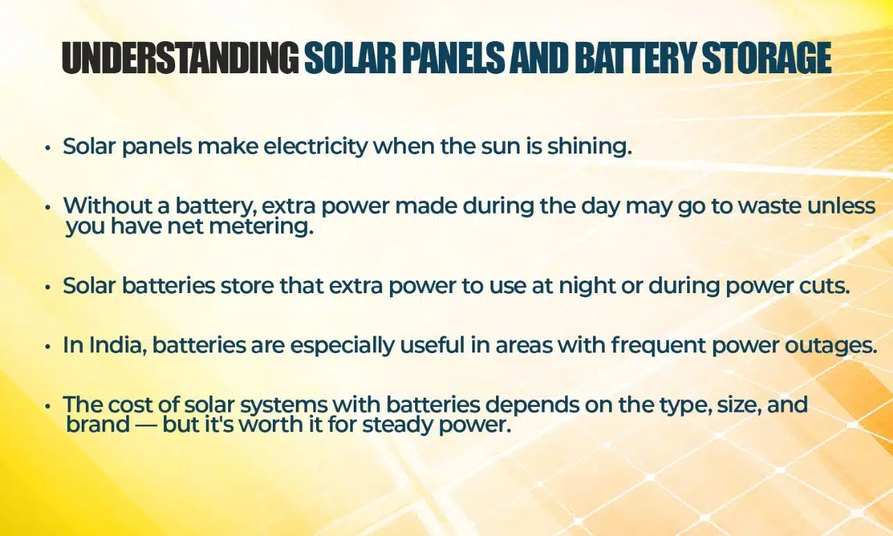 Solar Battery Storage