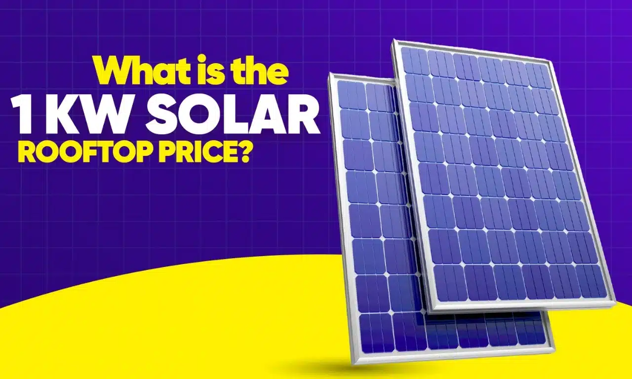 1 kW solar rooftop price?