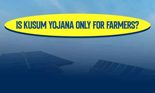 Is Kusum Yojana only for farmers