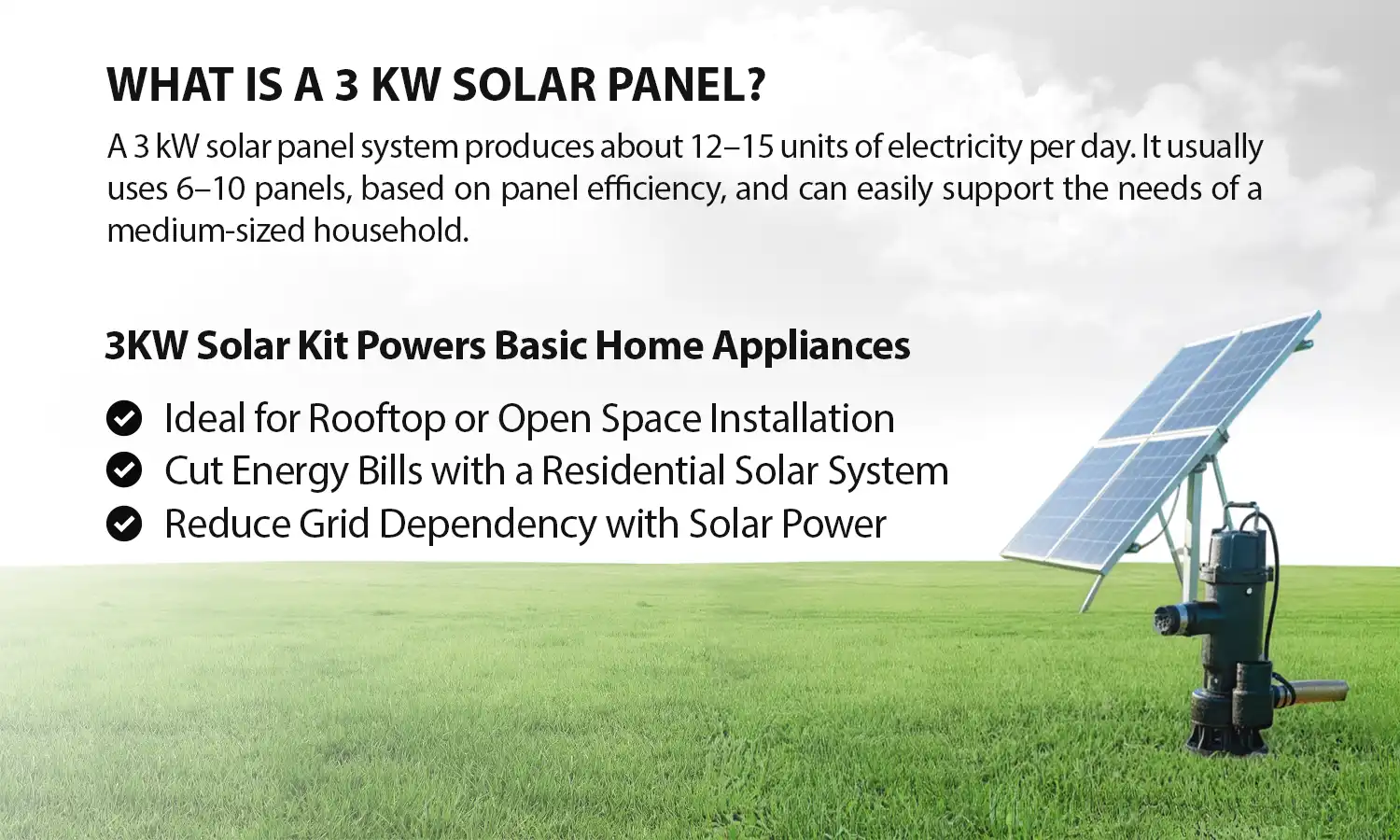 Cost of 3KW Solar Panel