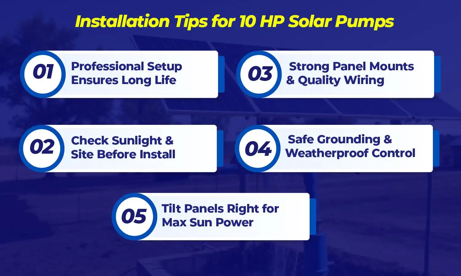 10 hp solar pump