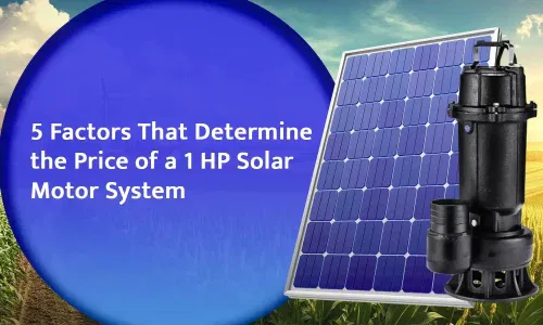 1 hp motor solar panel price