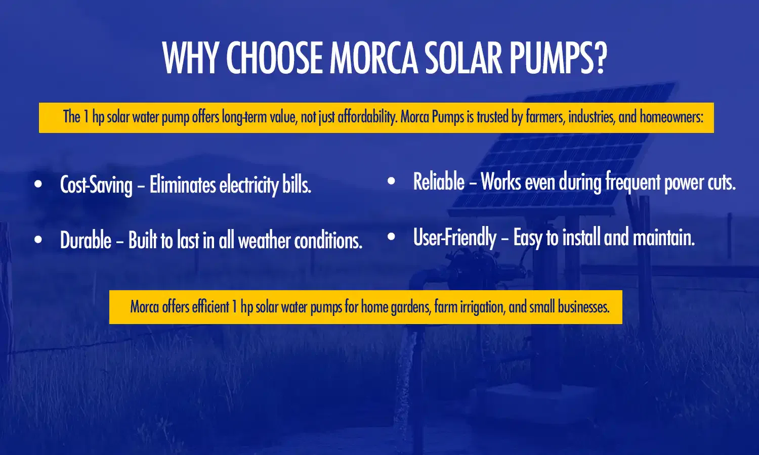 1 hp solar water pump price