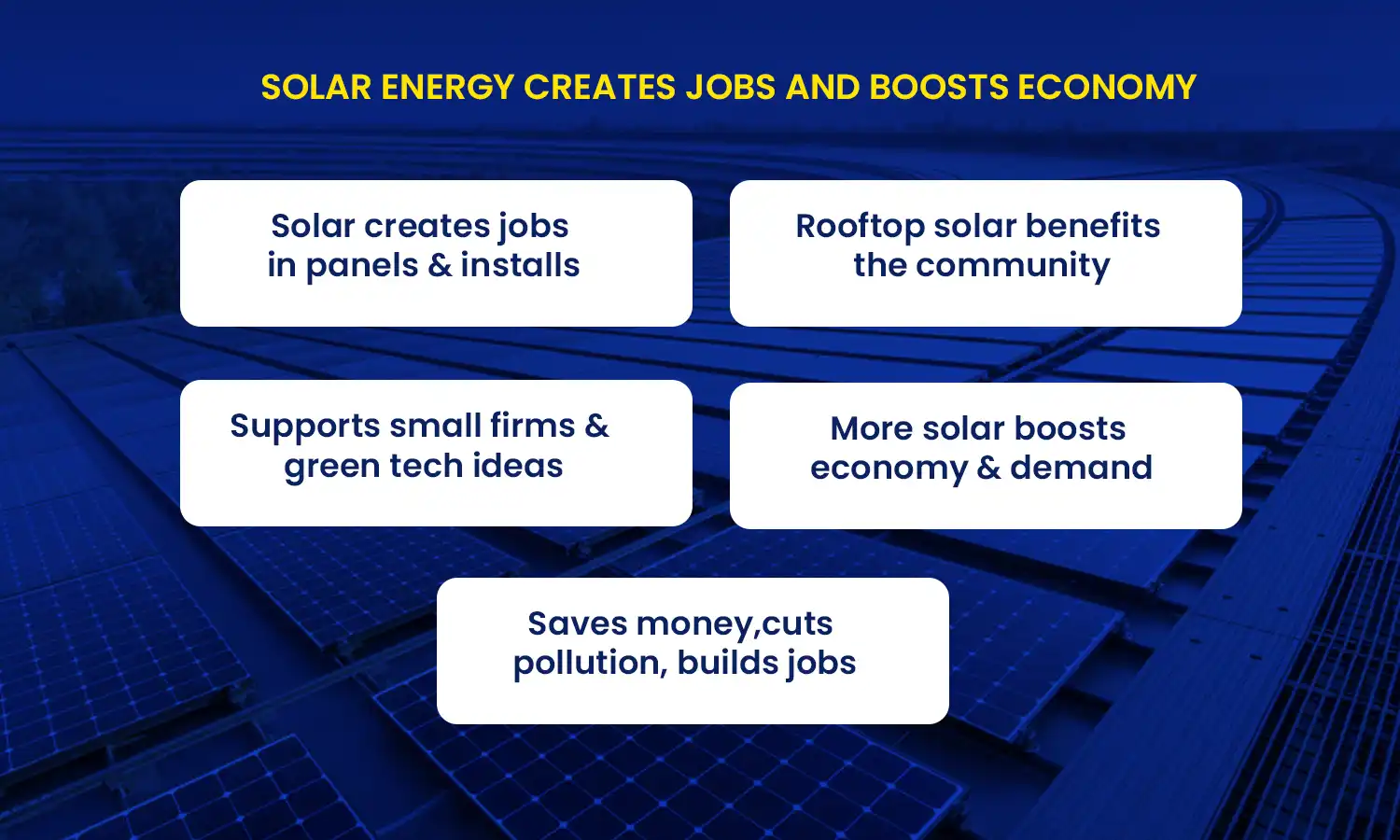 benefits from solar energy