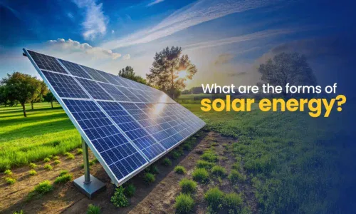 forms of solar energy