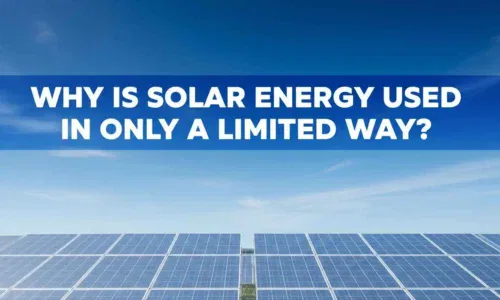 solar energy used