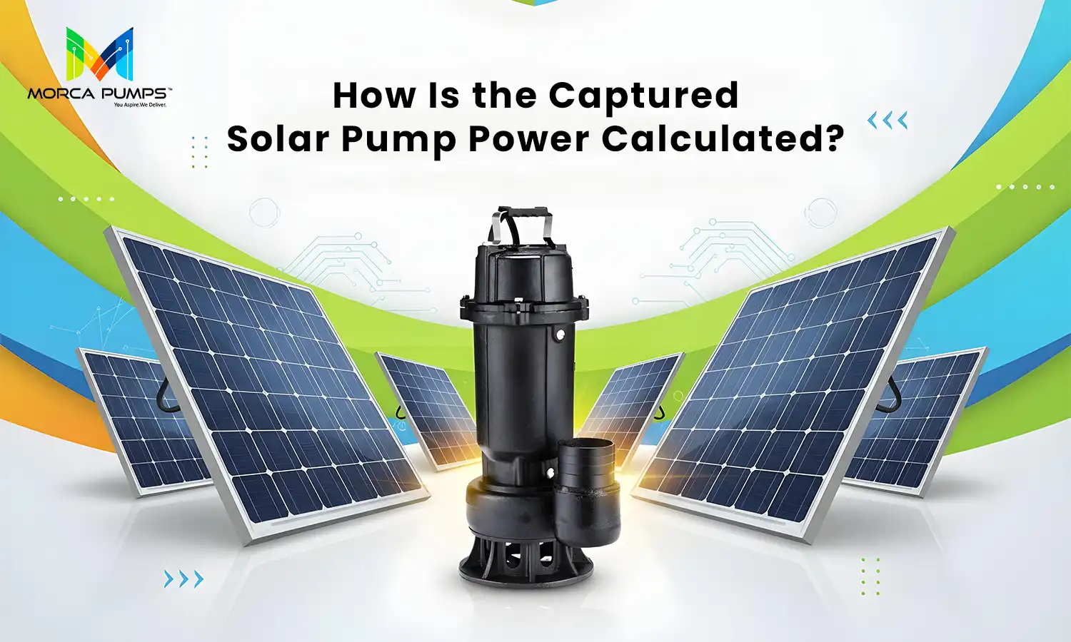 How Is the Captured Solar Pump Power Calculated?