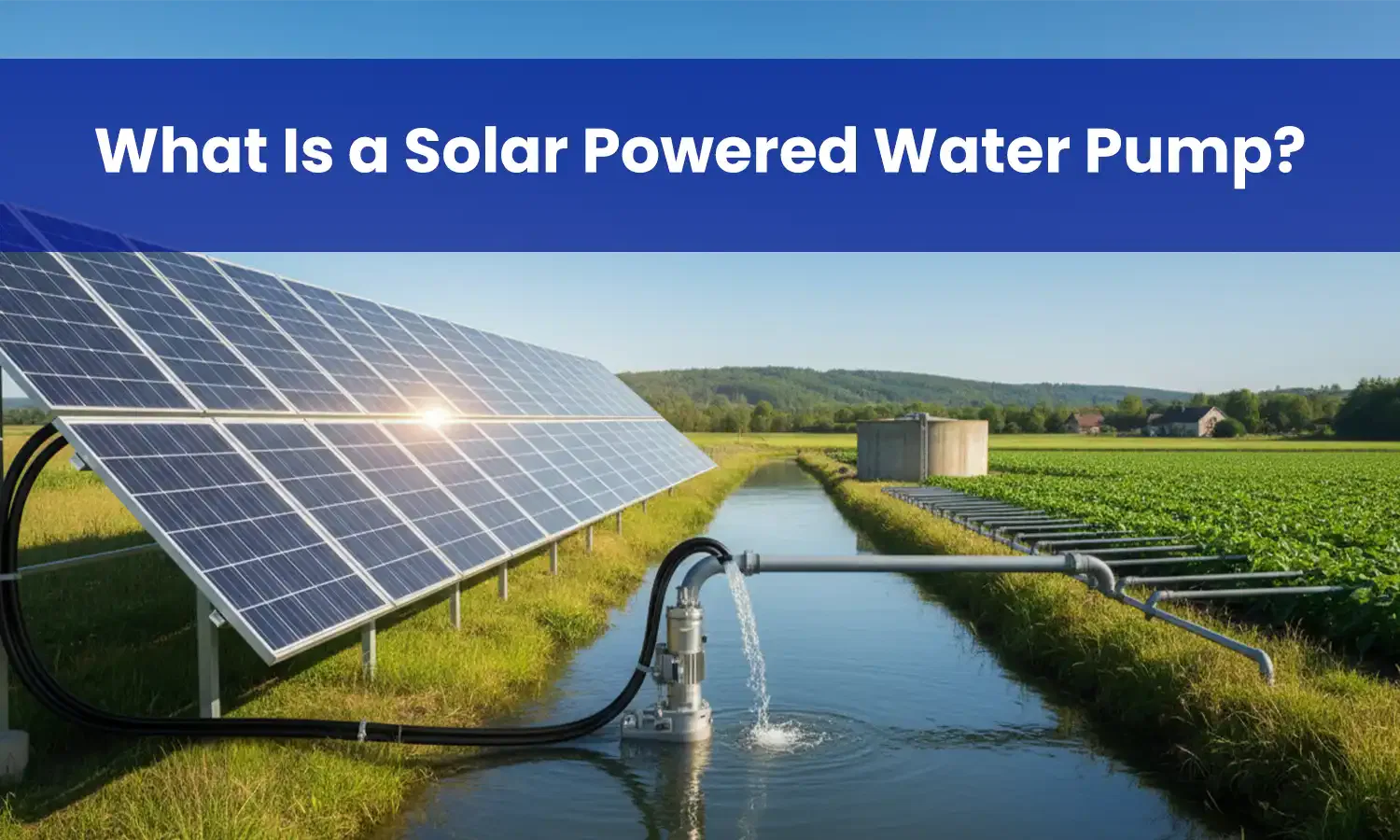 What Is a Solar Powered Water Pump?