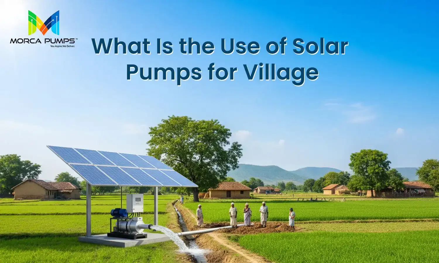 Solar Pumps for Village