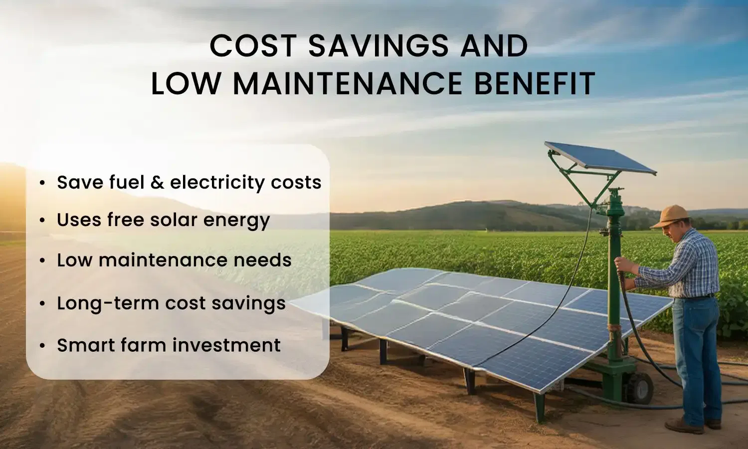 Solar Pumps for Farms