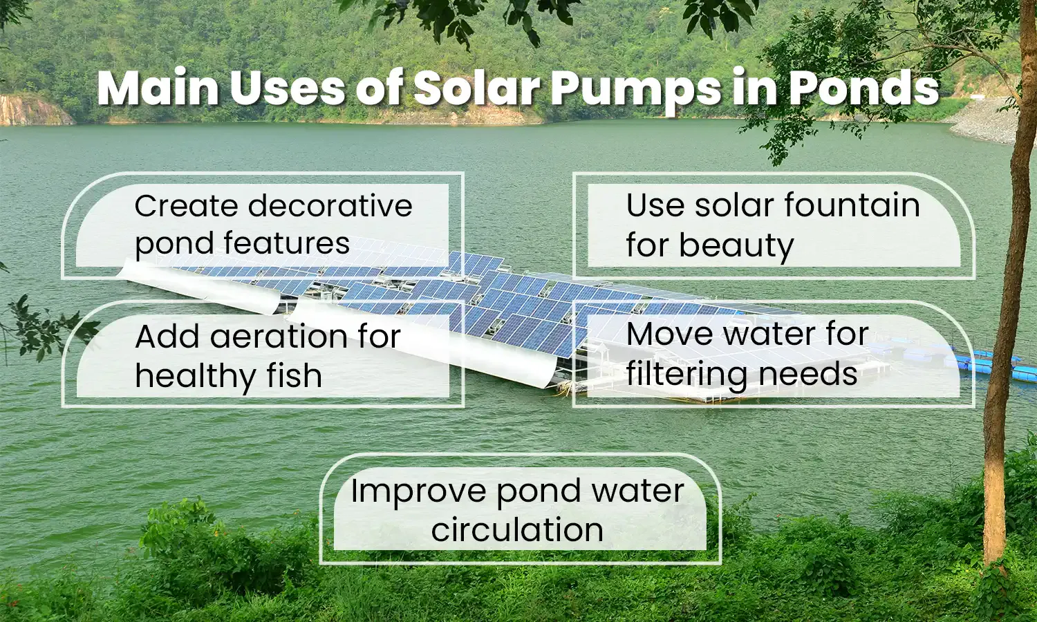 Solar Pump for Ponds