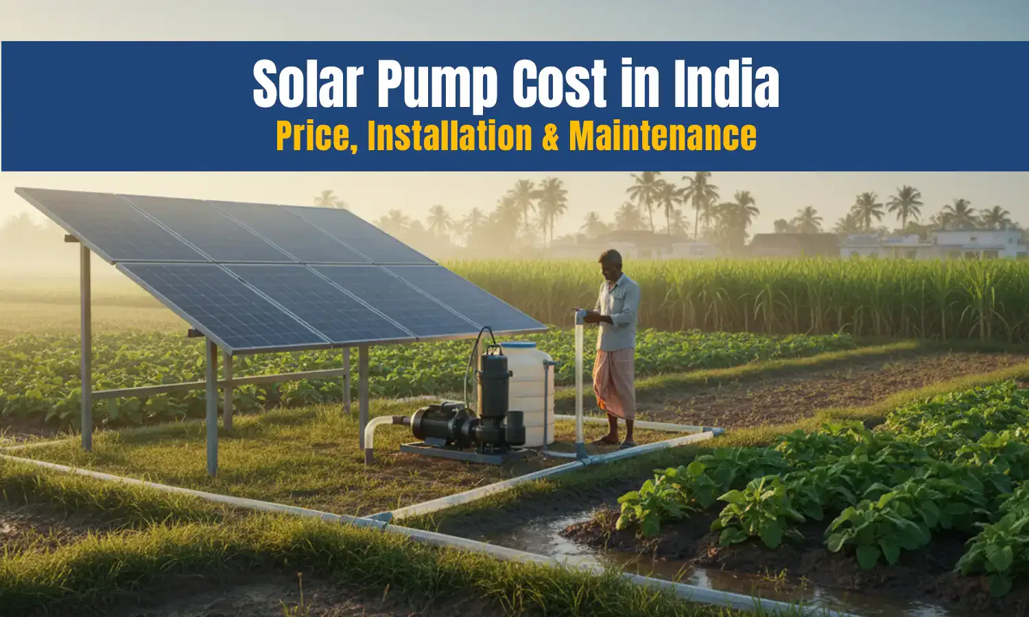 Solar Pump Cost in India