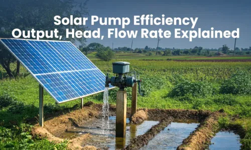 Solar Pump Efficiency