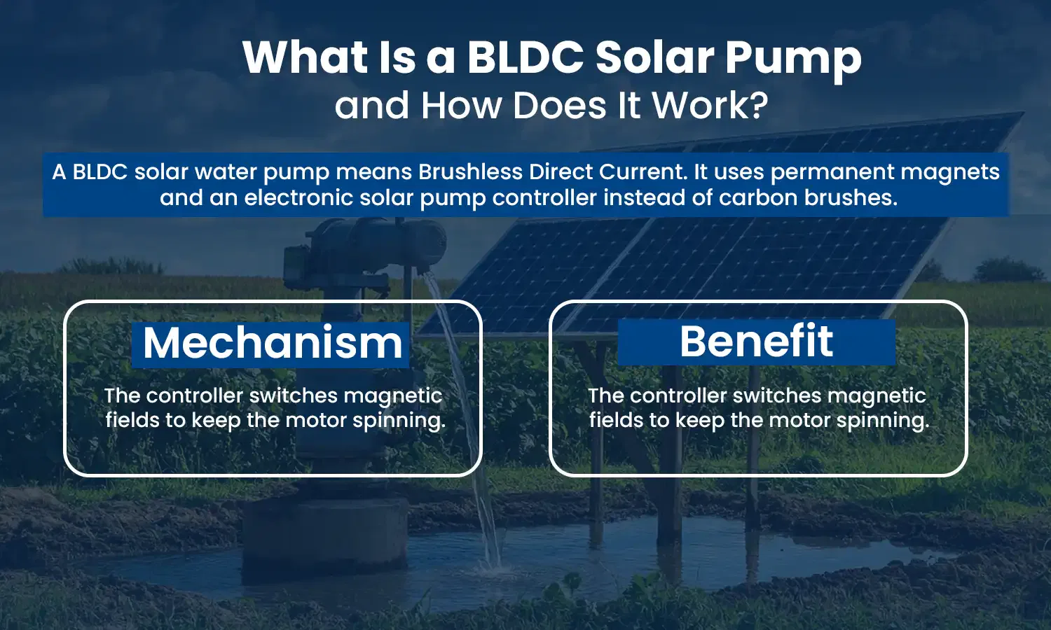 BLDC Solar Pump