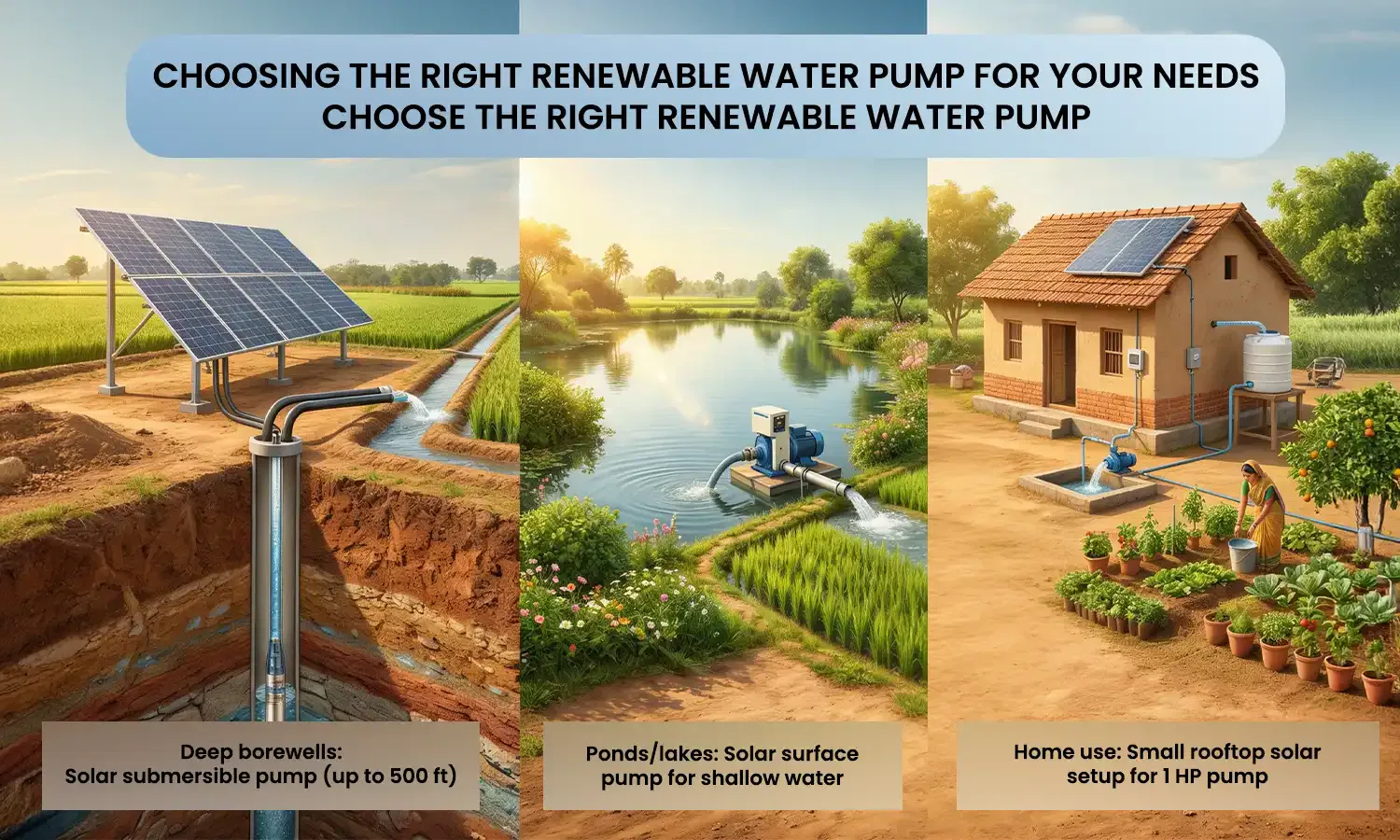 Renewable Energy Water Pumping